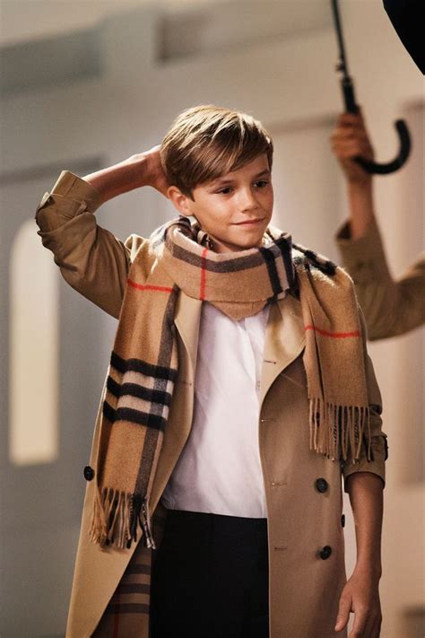 This Just In: Romeo Beckham Models For Burberry 